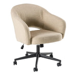 Fabric Swivel Desk Chair with Adjustable Height