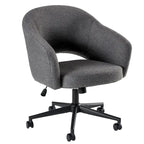 Fabric Swivel Desk Chair with Adjustable Height