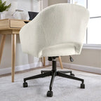 Fabric Swivel Desk Chair with Adjustable Height