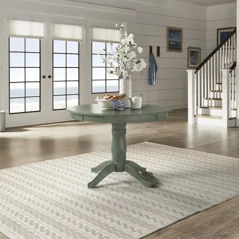 42-Inch Round Pedestal Dining Table