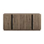 Sideboard mit vier Türen, 70 Zoll, und verstellbaren Einlegeböden