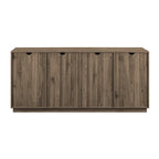 Sideboard mit vier Türen, 70 Zoll, und verstellbaren Einlegeböden