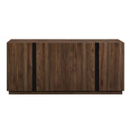Sideboard mit vier Türen, 70 Zoll, und verstellbaren Einlegeböden