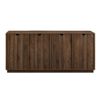 Sideboard mit vier Türen, 70 Zoll, und verstellbaren Einlegeböden