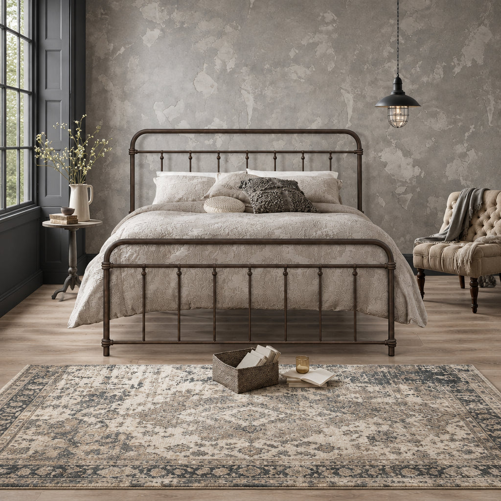 Nana Metal Platform Bed