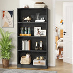 Tall Open-Shelf Shoe Storage Cabinet