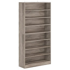 Tall Open-Shelf Shoe Storage Cabinet