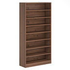 Tall Open-Shelf Shoe Storage Cabinet