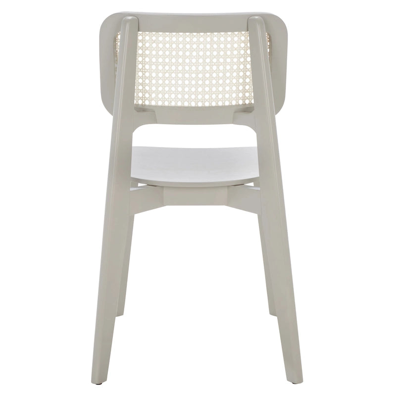 Stühle aus Rohrgeflecht, 2er-Set