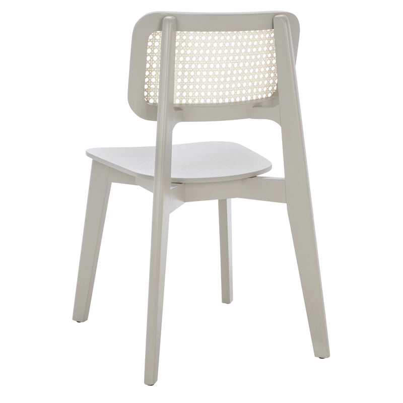 Stühle aus Rohrgeflecht, 2er-Set