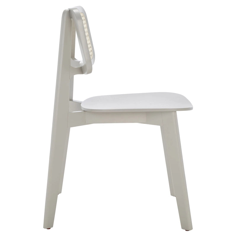 Stühle aus Rohrgeflecht, 2er-Set
