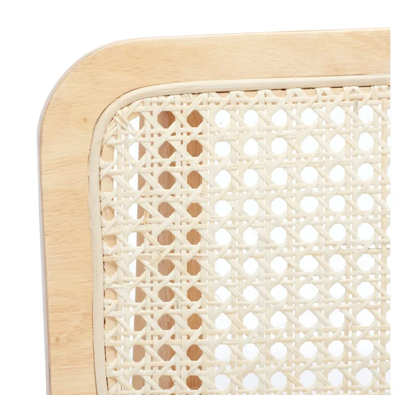 Stühle aus Rohrgeflecht, 2er-Set