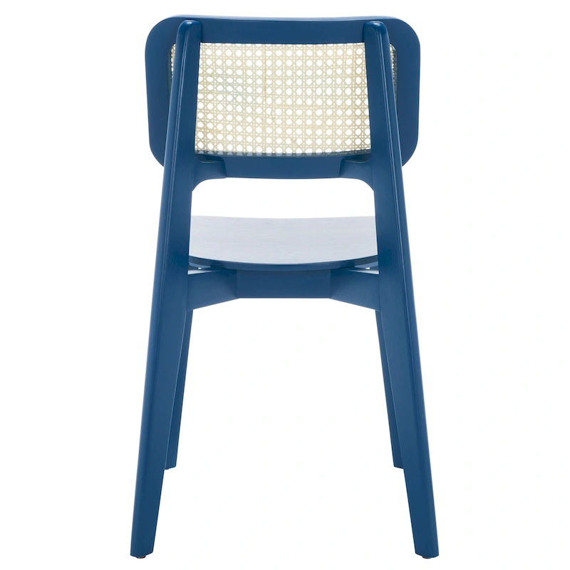Stühle aus Rohrgeflecht, 2er-Set