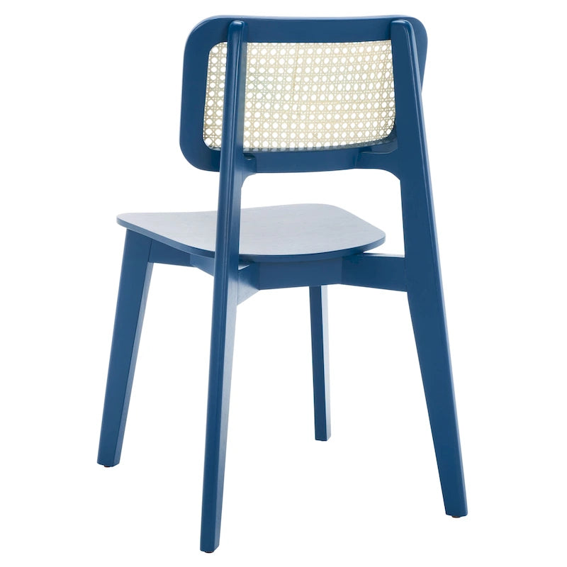 Stühle aus Rohrgeflecht, 2er-Set