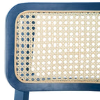 Stühle aus Rohrgeflecht, 2er-Set