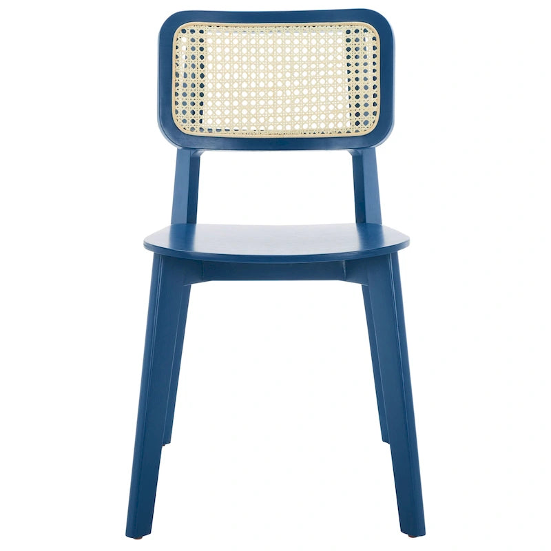Stühle aus Rohrgeflecht, 2er-Set