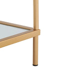 3-Tier Glass Accent Table