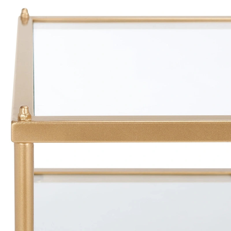 3-Tier Glass Accent Table