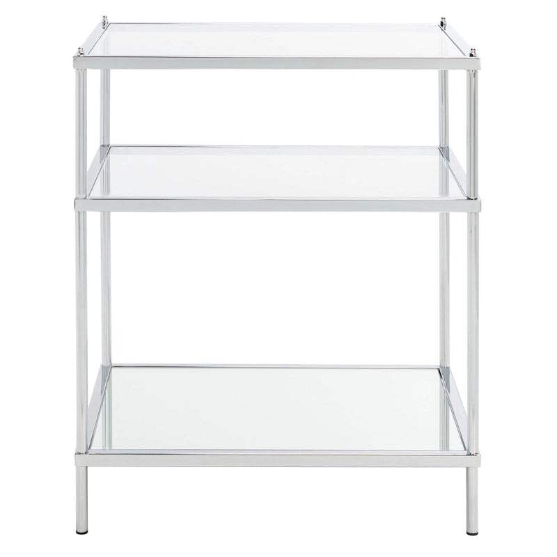 3-Tier Glass Accent Table