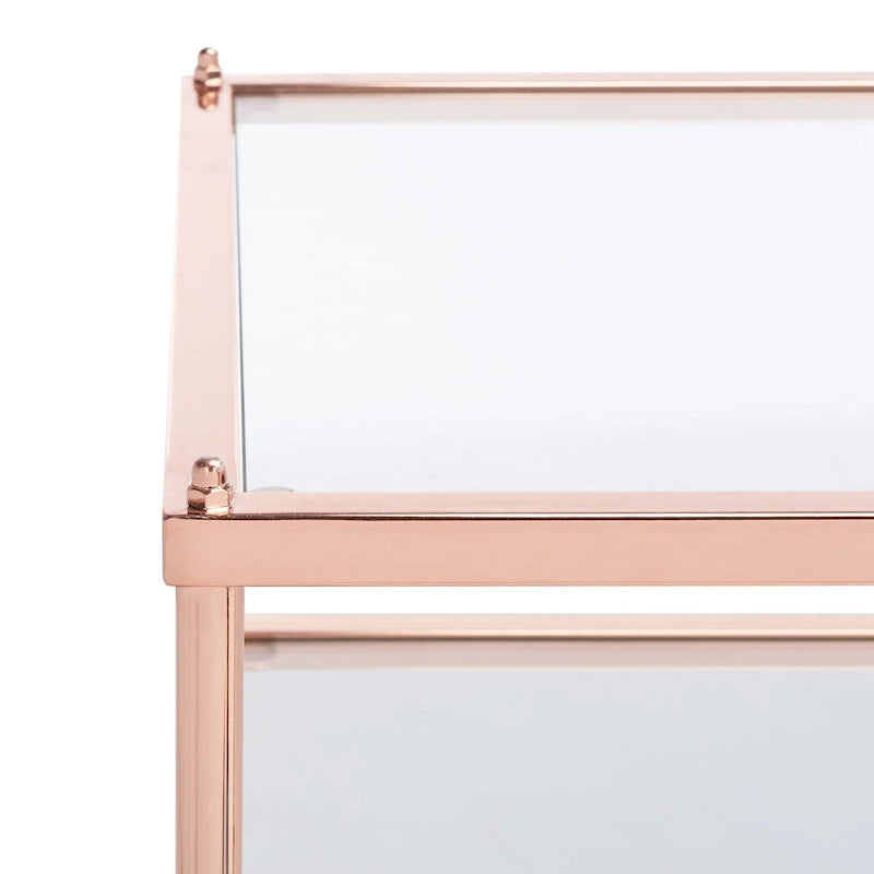 3-Tier Glass Accent Table