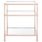 3-Tier Glass Accent Table