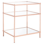 3-Tier Glass Accent Table