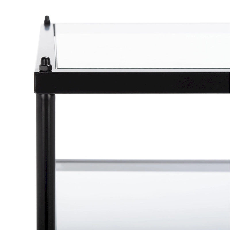 3-Tier Glass Accent Table