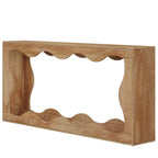 63-Inch Two-Tier Engineered Wood Console Table