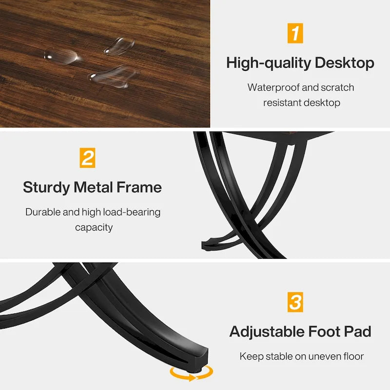 78-Inch Rectangular Dining Table