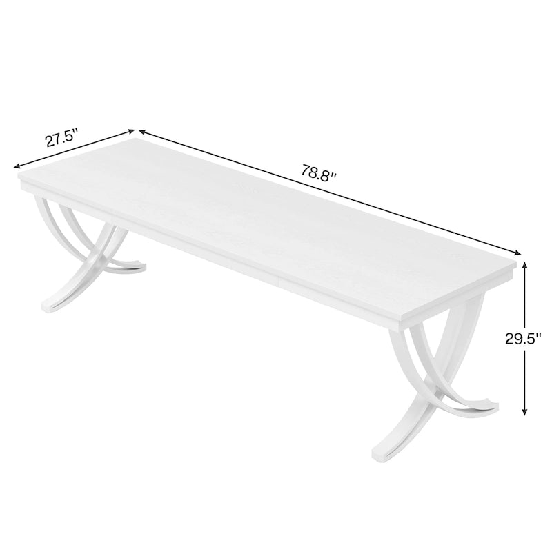 78-Inch Rectangular Dining Table