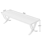 78-Inch Rectangular Dining Table